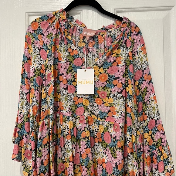 SHOW ME YOUR MUMU: VIOLA MINI DRESS - WILD FLORA - Picture 4 of 7